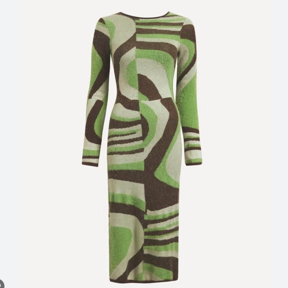 House of Sunny Land Cruise Hockney Dress - US Size 14 - Picture 6 of 11